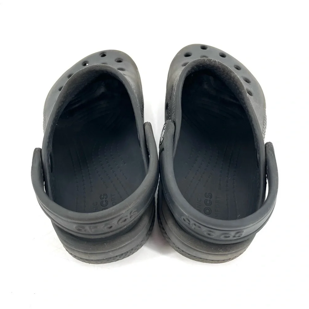 CROCS Classic Comfort Black Clogs